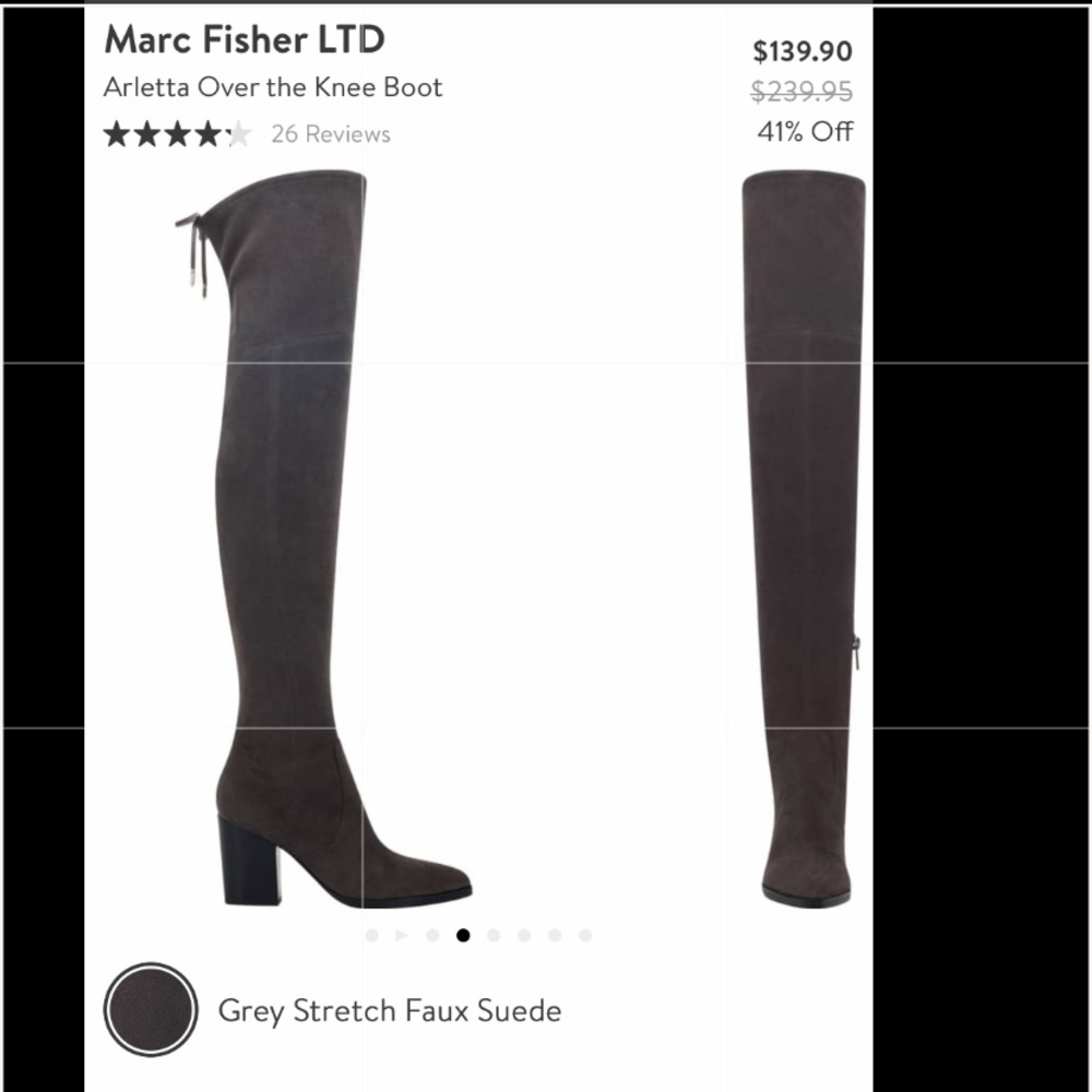 Marc Fisher over the knee boots